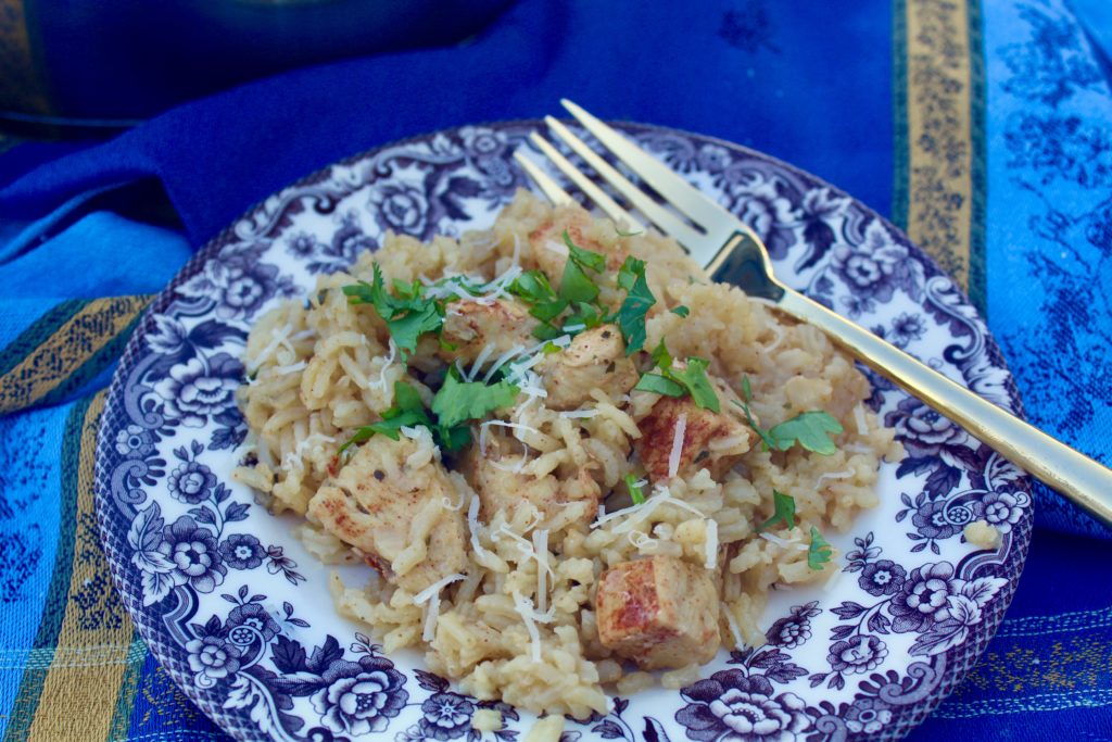 oven baked chicken and rice