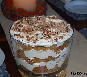 Pumpkin Cream Trifle