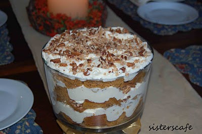 Pumpkin Cream Trifle