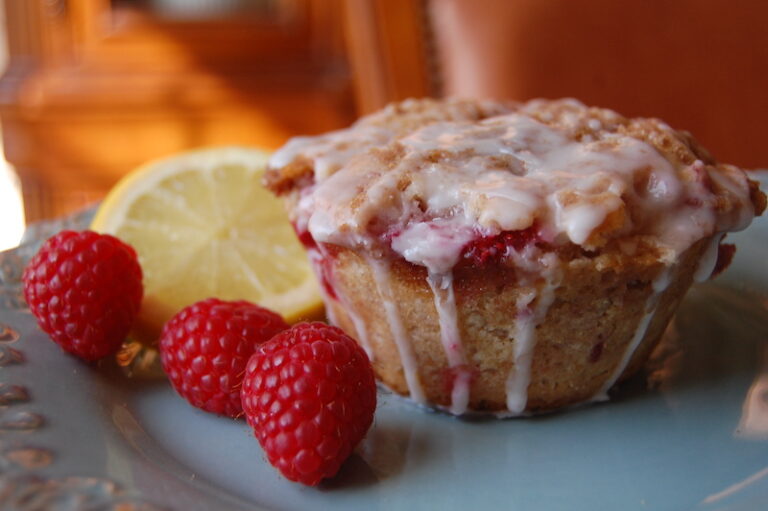 Raspberry Lemon Muffins - Mel and Boys Kitchen