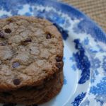 Crispy Almond Flour Chocolate Chip Cookies