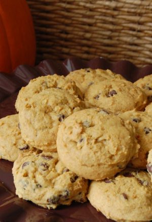 Pumpkin Chocolate Chip Cookies