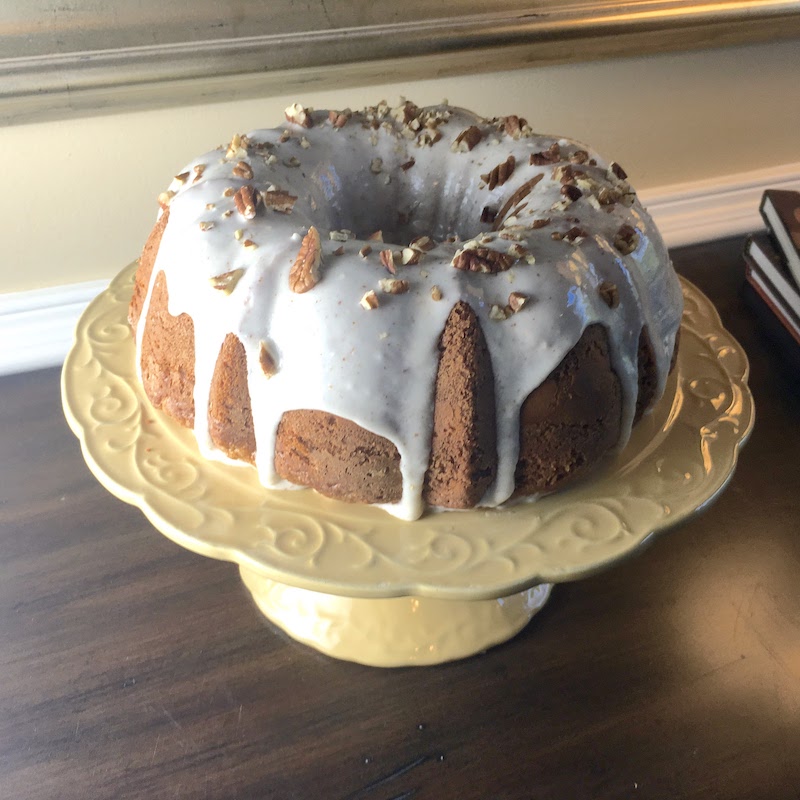 Apple Bundt Cake {Cream Cheese Frosting} - Two Peas & Their Pod