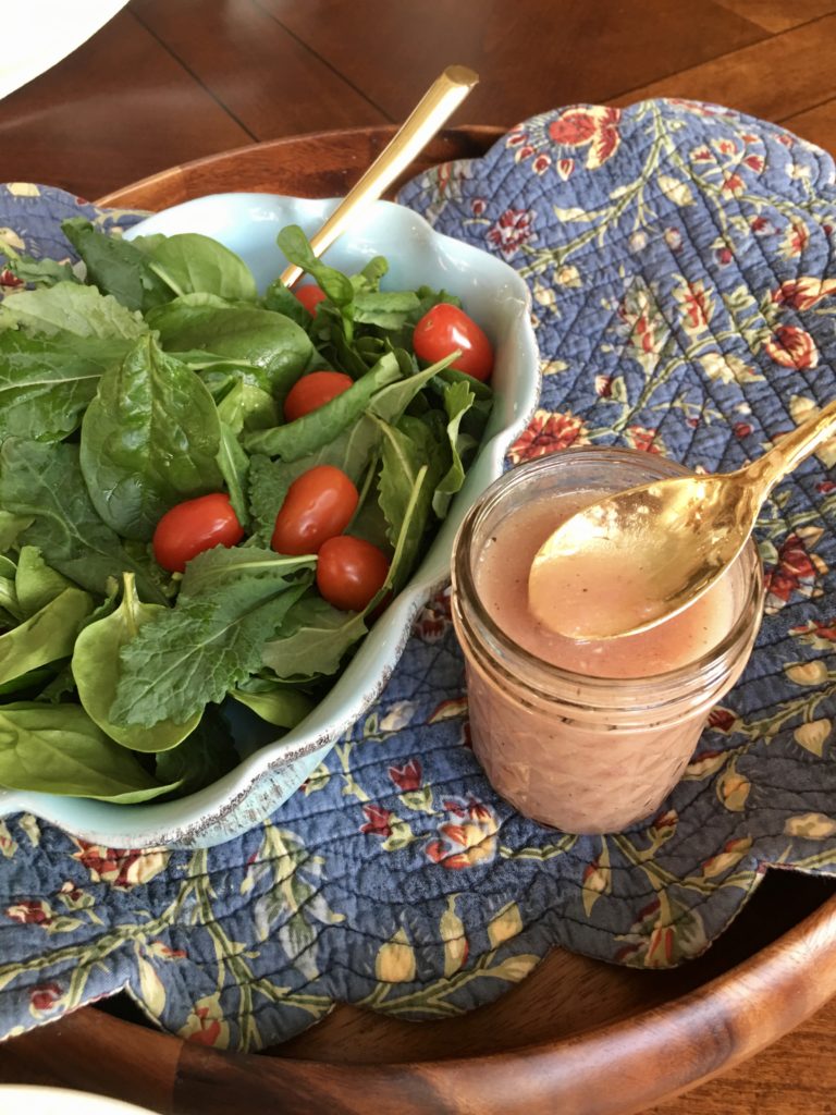 Shallot homemade dressing