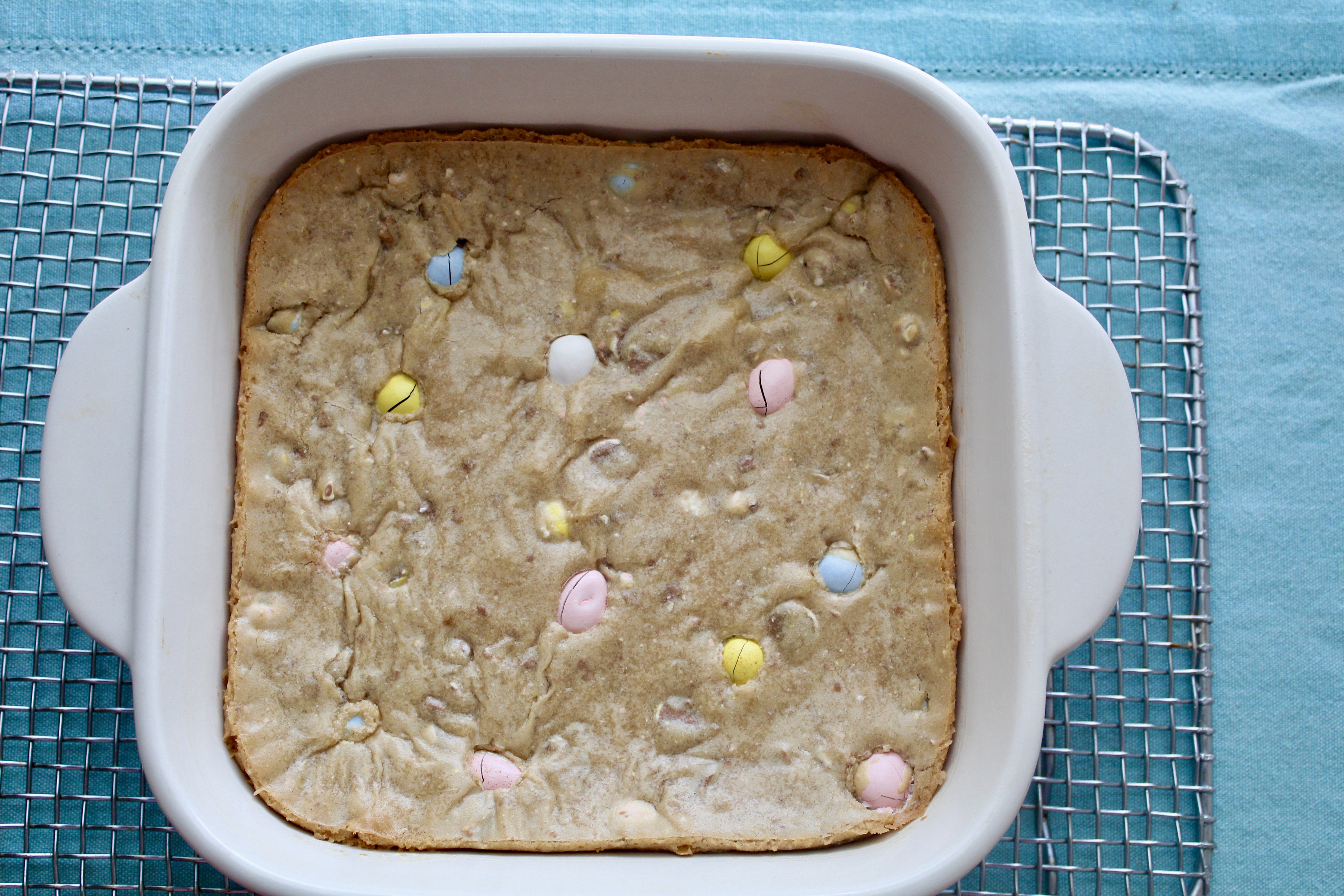 Cadbury Egg Blondies