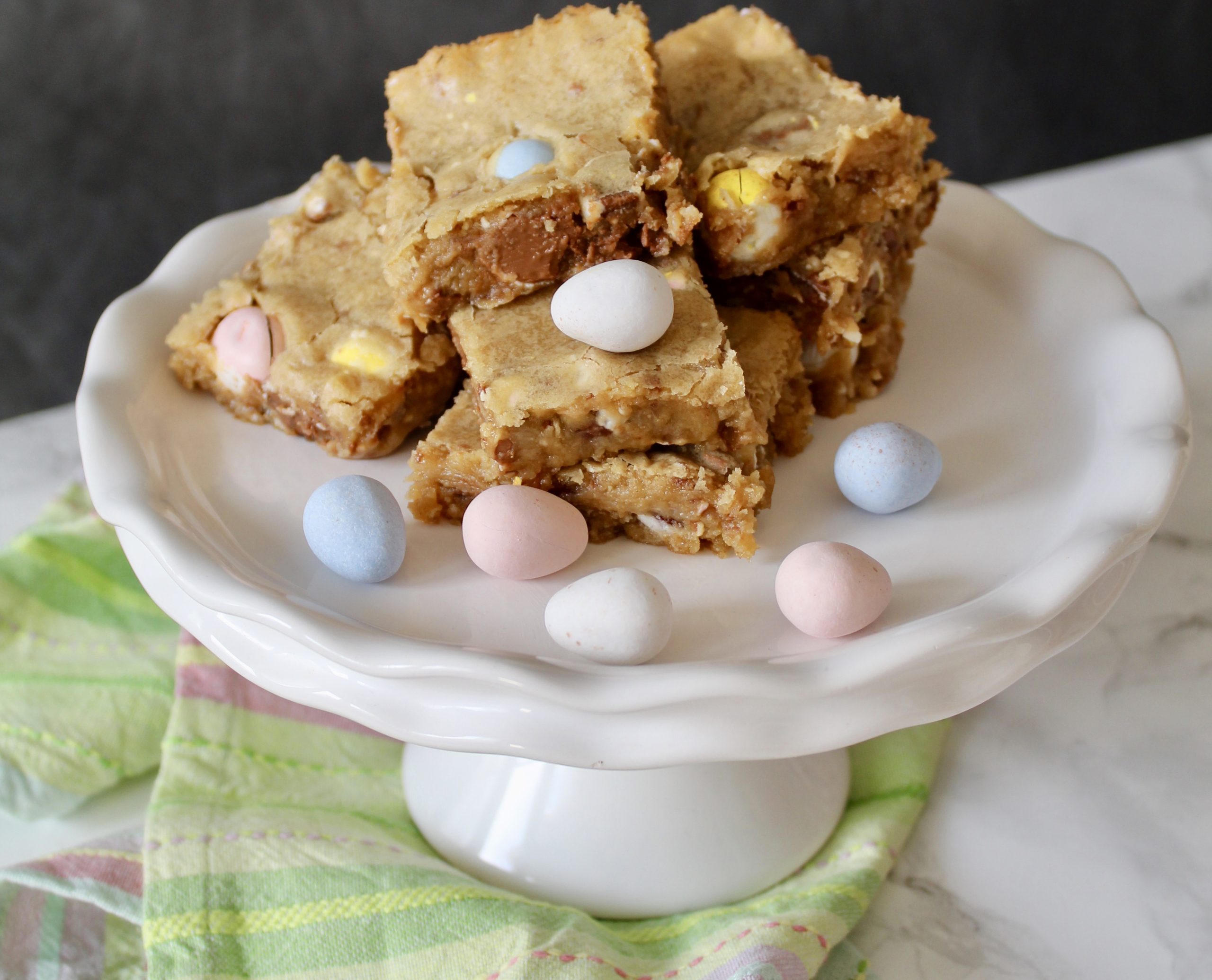 cadbury egg Blondies