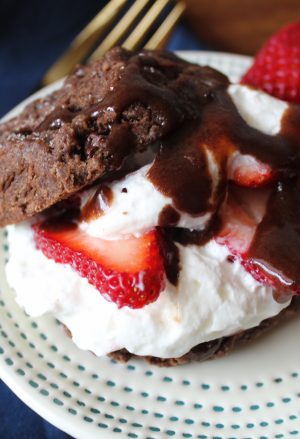 Chocolate Strawberry Shortcake