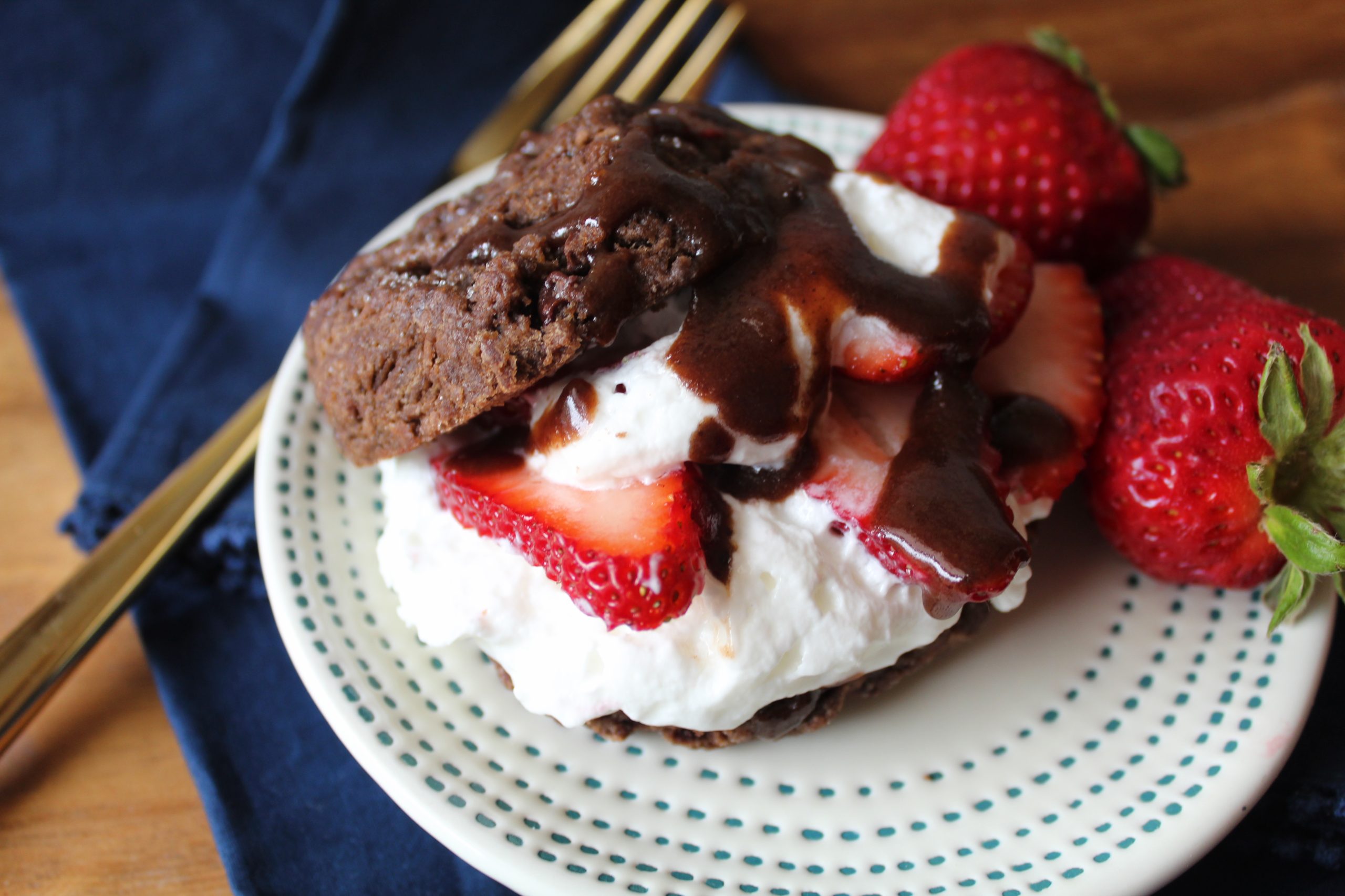 Chocolate Strawberry Shortcake