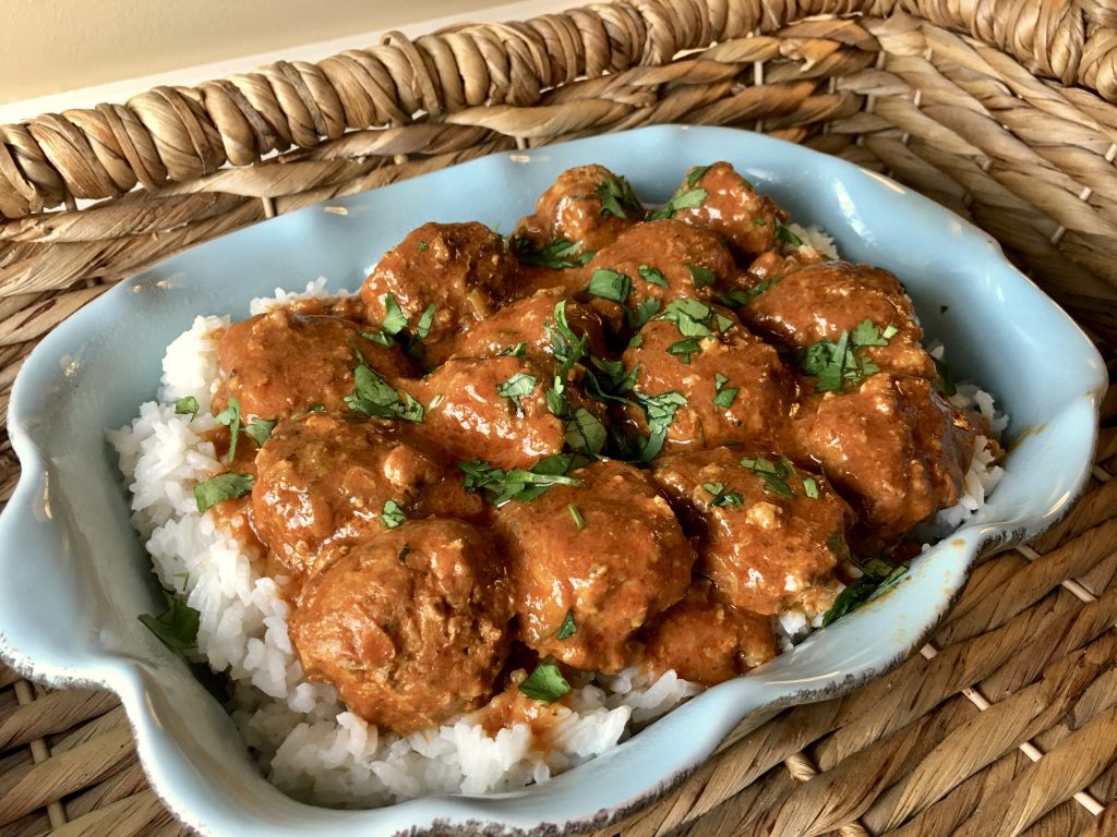 Thai Curry meatballs