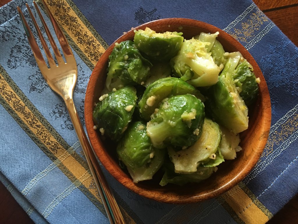 Browned Butter Brussel Sprouts