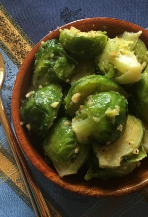 Browned Butter Brussel Sprouts