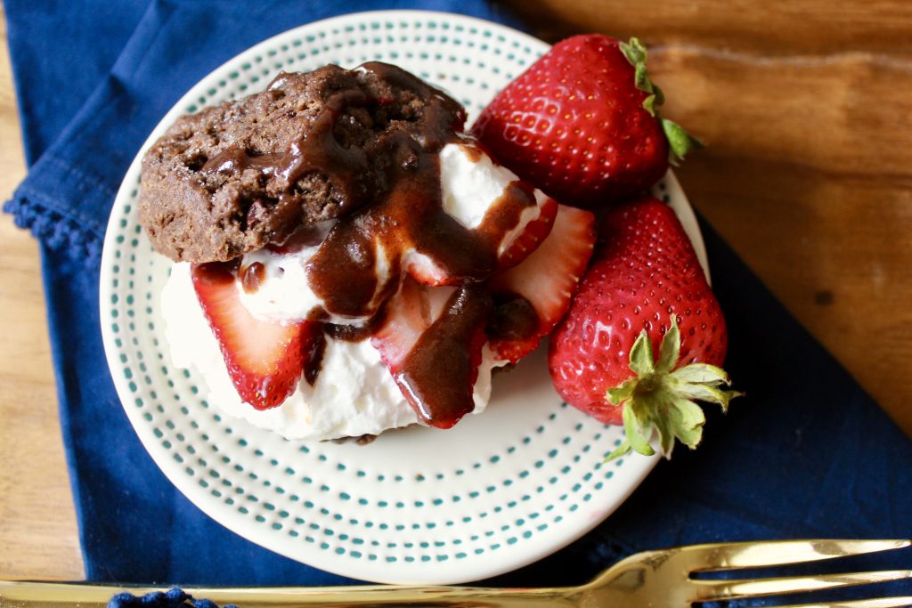 Chocolate Strawberry Shortcake