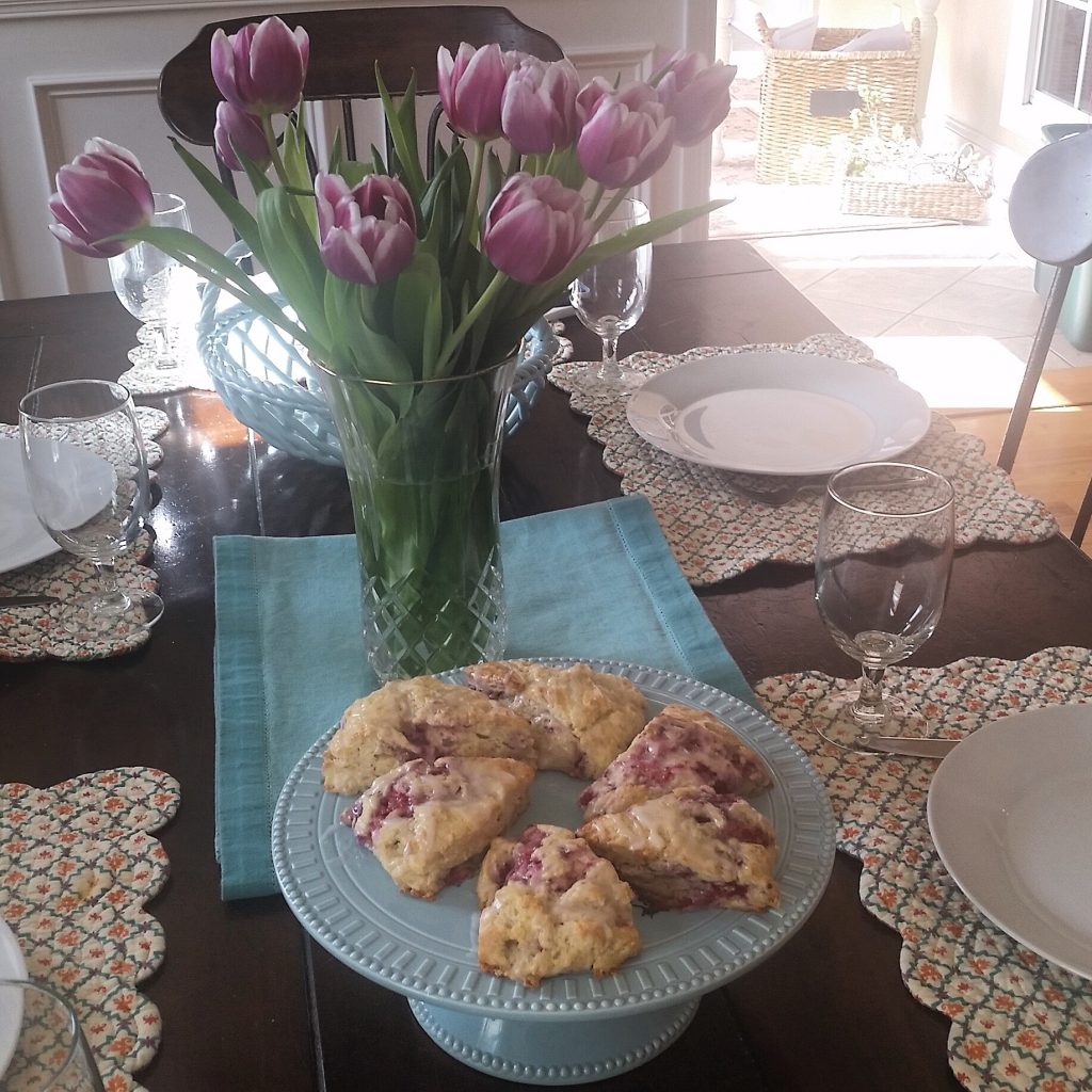 berry scones