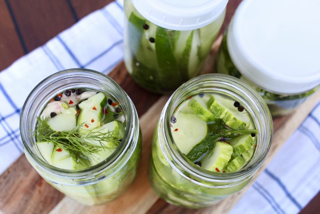 refrigerator dill pickles