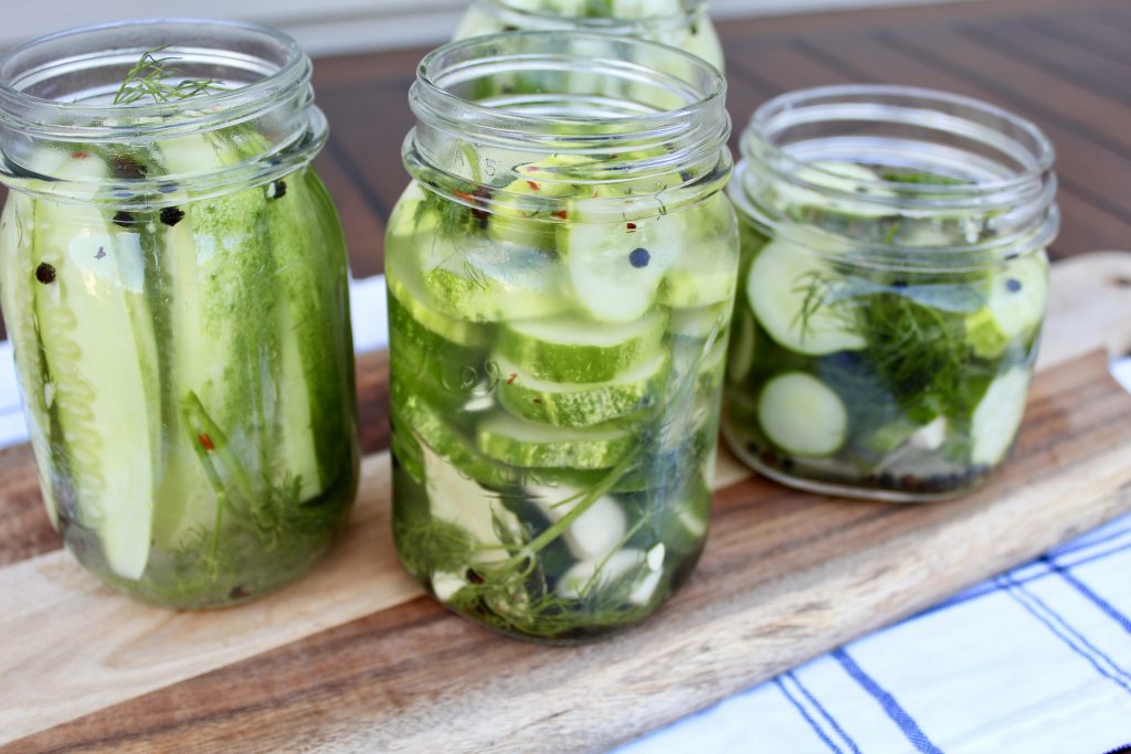 refrigerator dill pickles