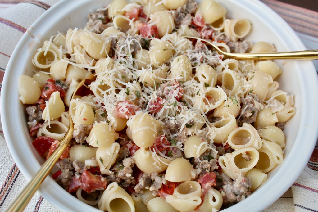 Creamy Pasta with Sausage