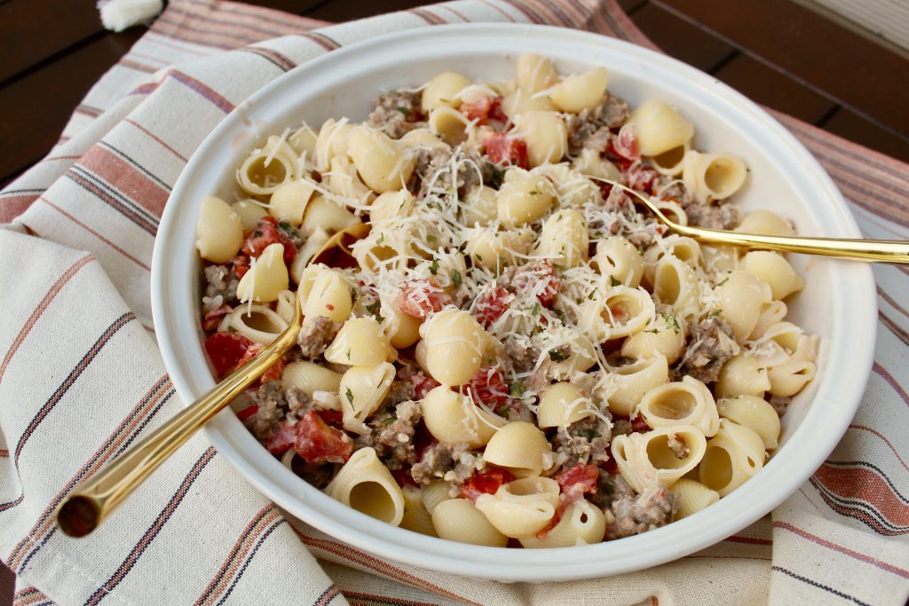 Creamy Pasta with Sausage