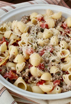 Creamy Pasta with Sausage