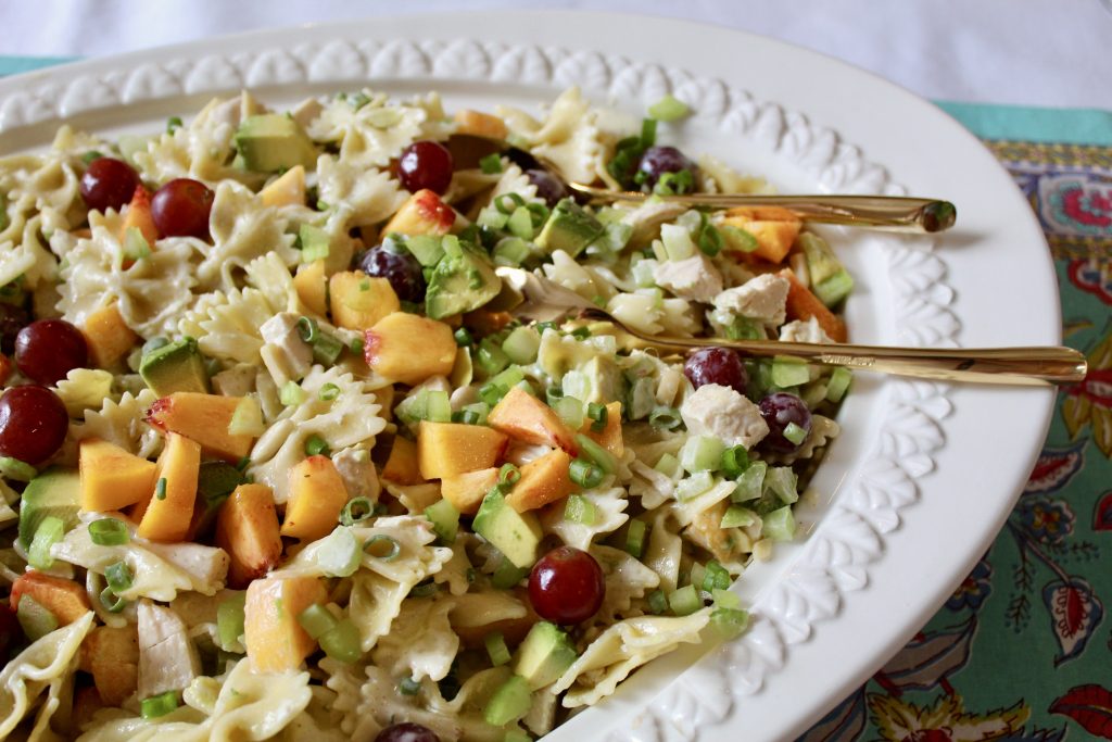 Lemon Tarragon Chicken Pasta Salad