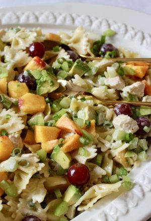 Tarragon Chicken Pasta Salad