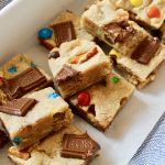 Loaded Peanut Butter and Chocolate Blondies