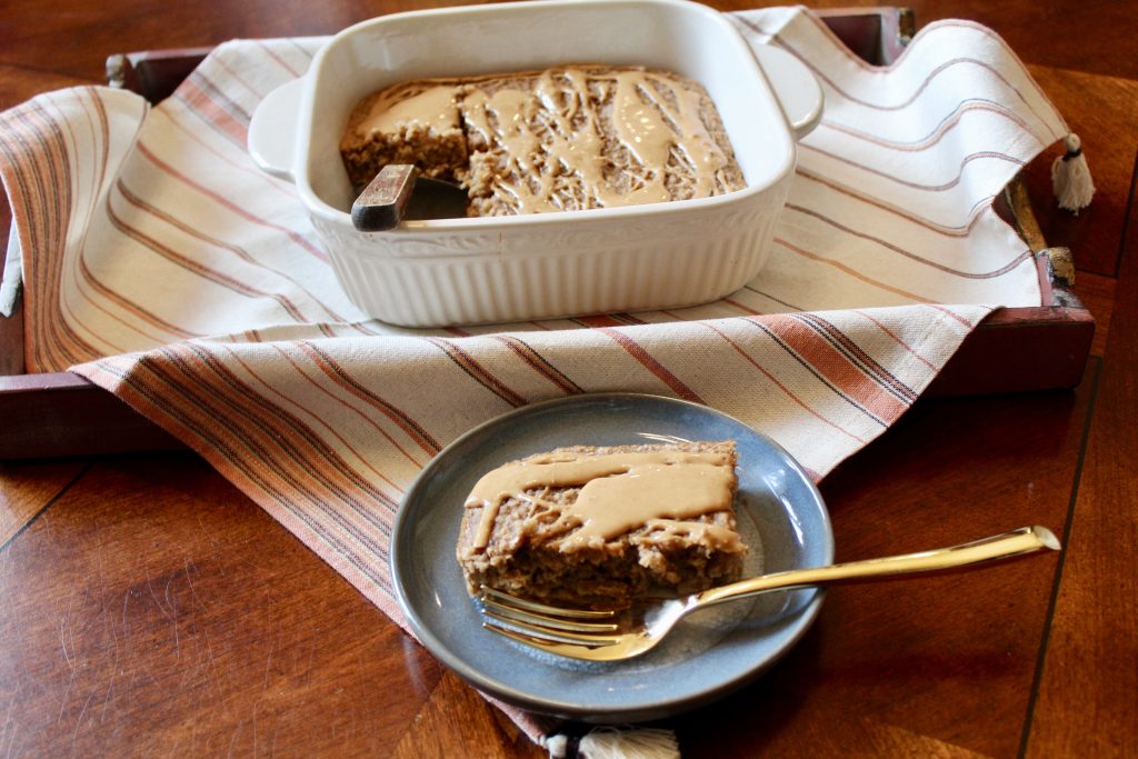 Peanut Butter Banana Baked Oatmeal Bars