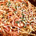 Creamy Tomato Pasta with Prosciutto