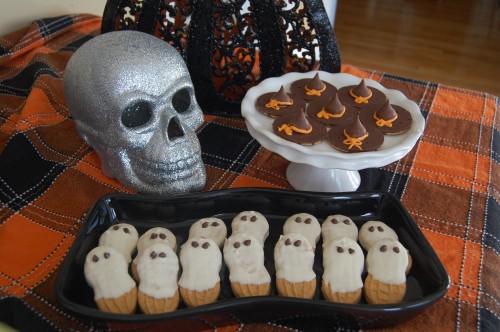 No Bake Halloween Cookies