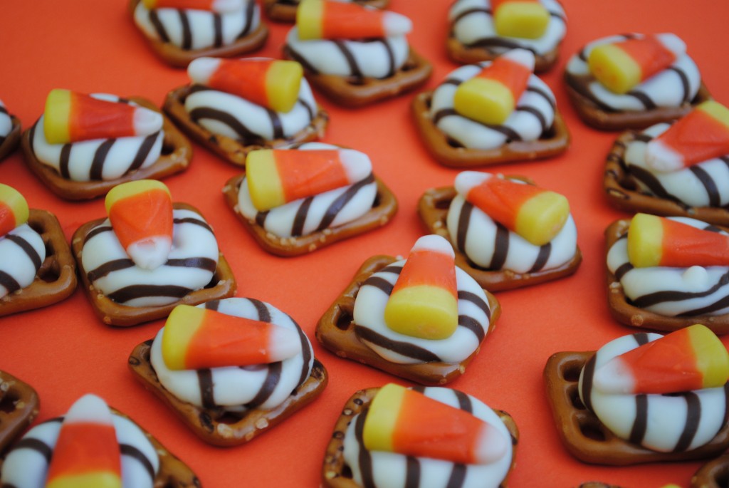 Halloween Pretzel Bites