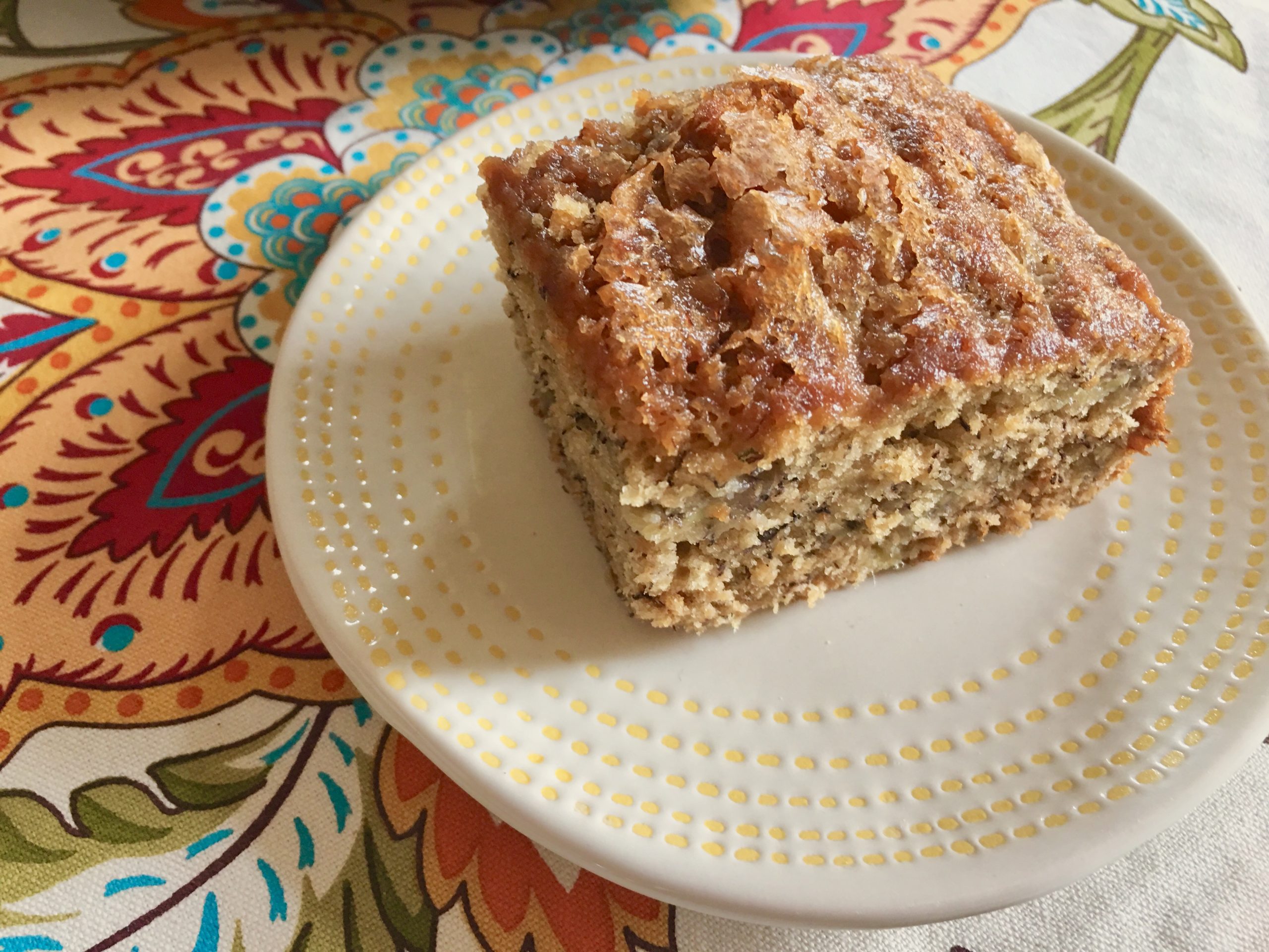 Banana Bread Snacking Cake