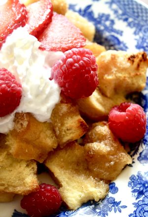 Creme Brûlée Baked French Toast