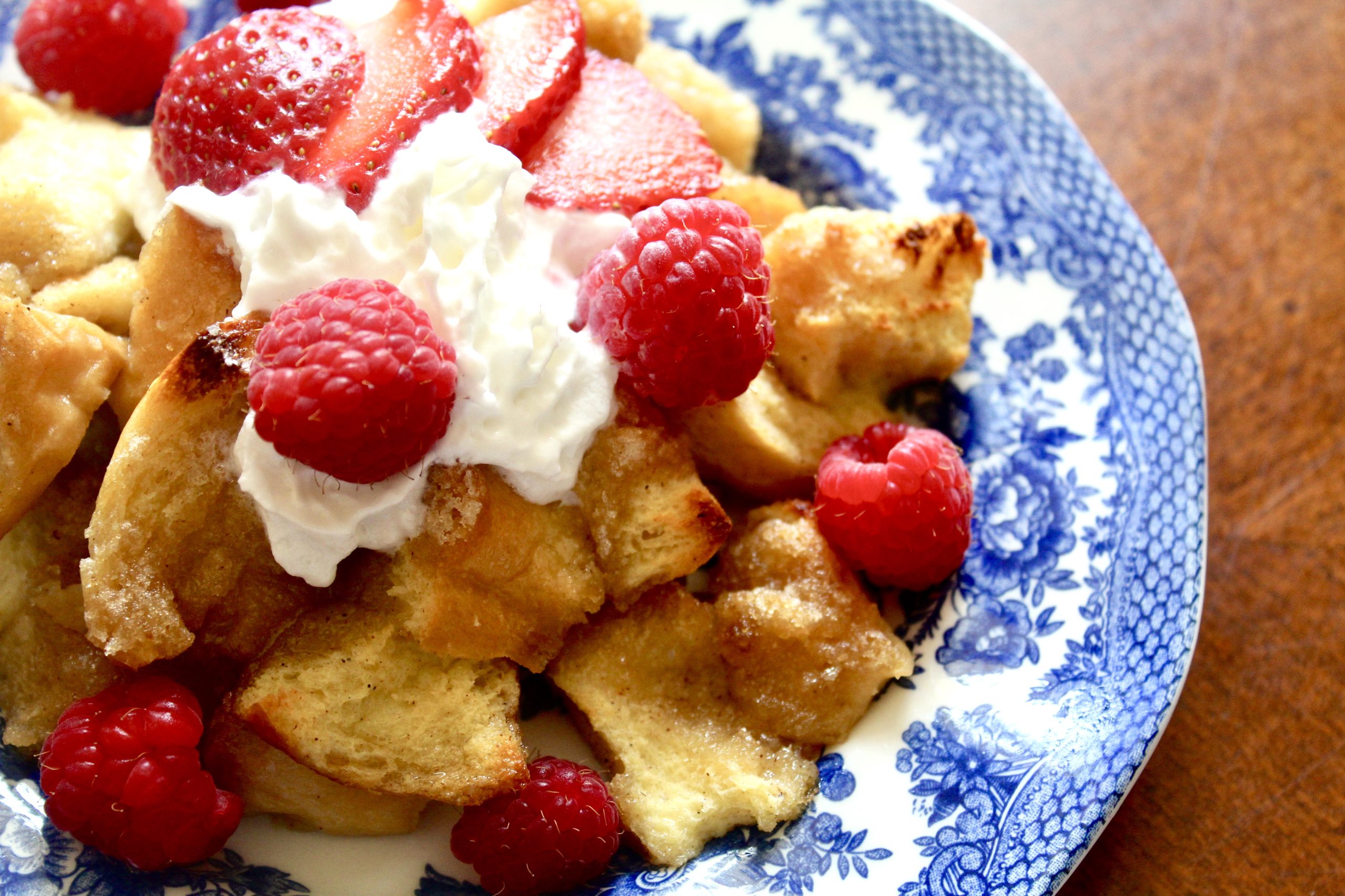 Creme Brûlée Baked French Toast