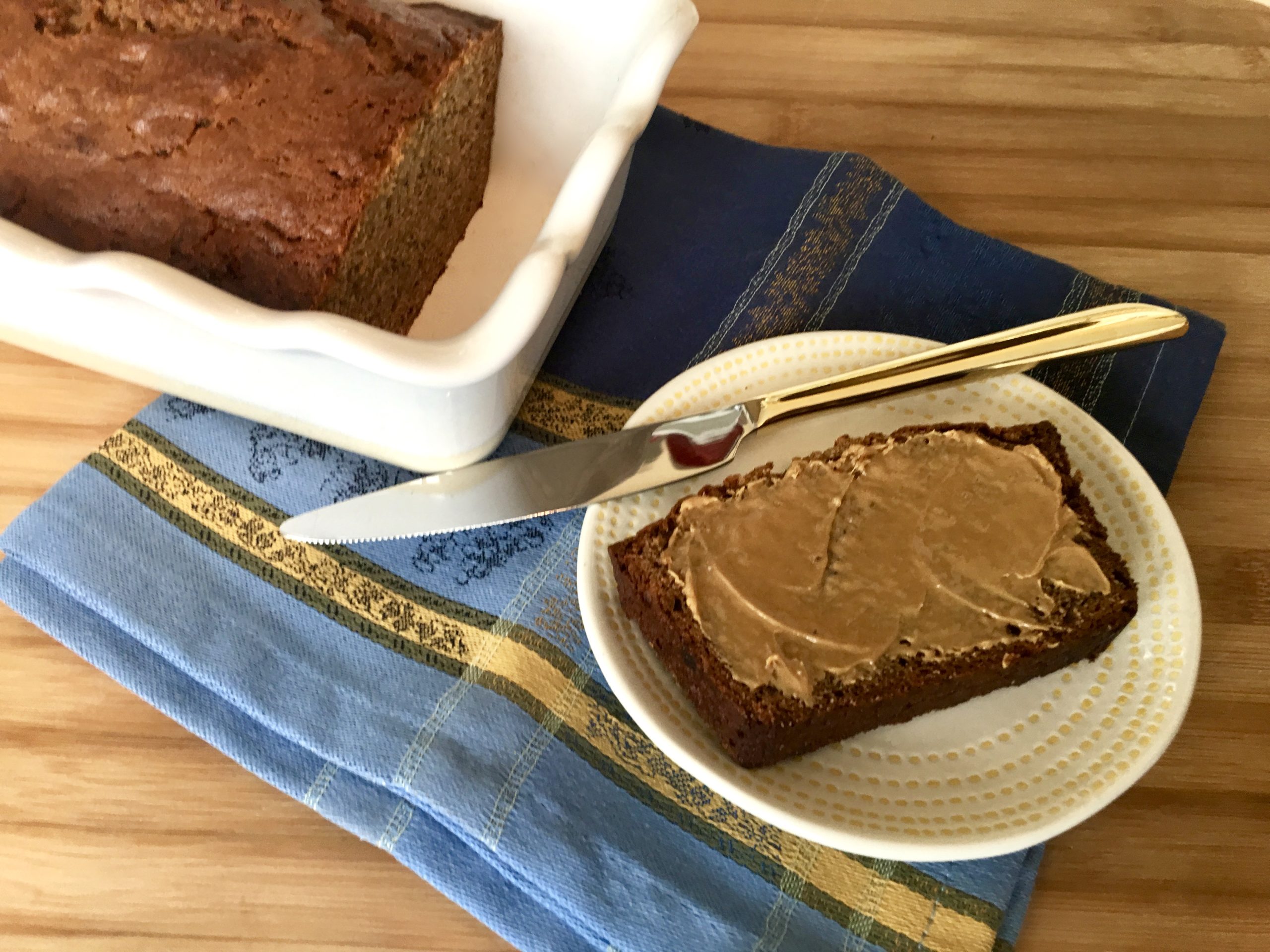 Peanut Butter Banana Bread