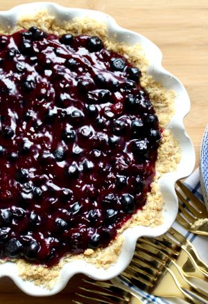 Blueberry Cream Pie