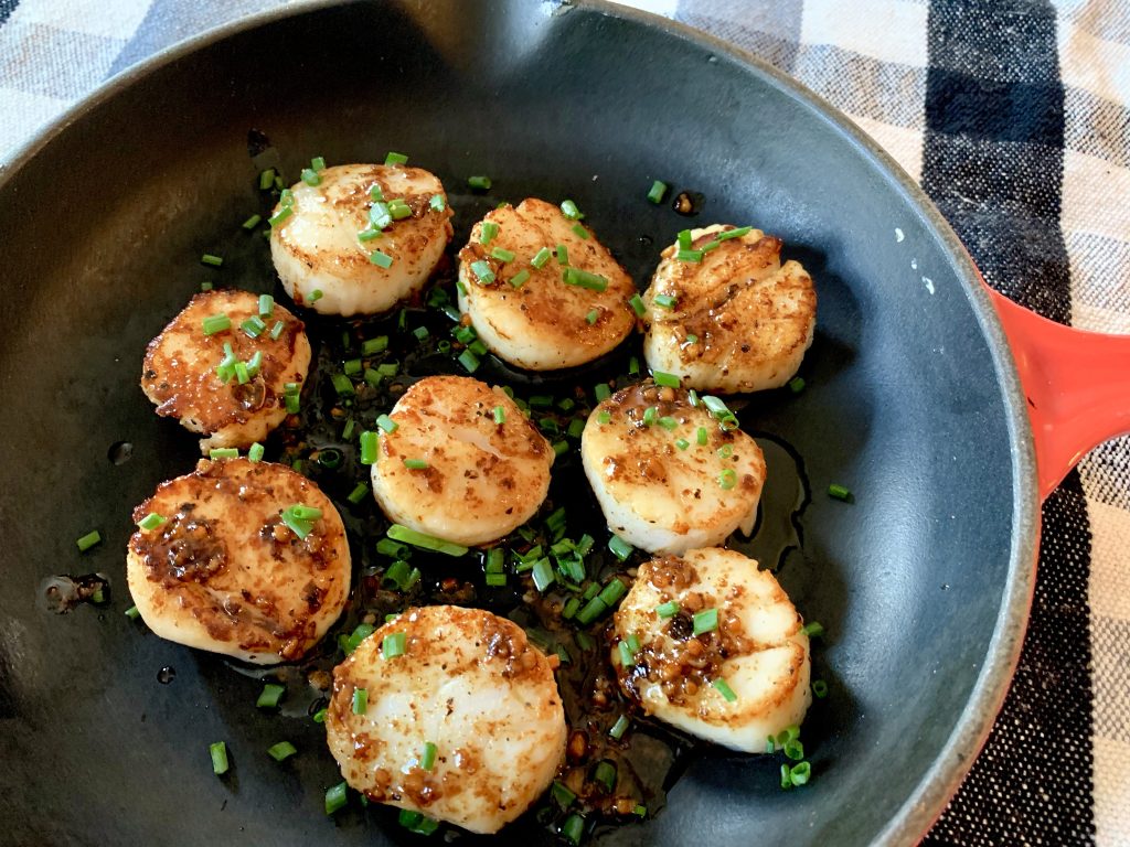 Scallops with Lemon Butter