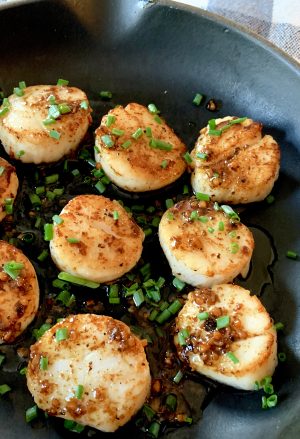 Scallops with Lemon Butter