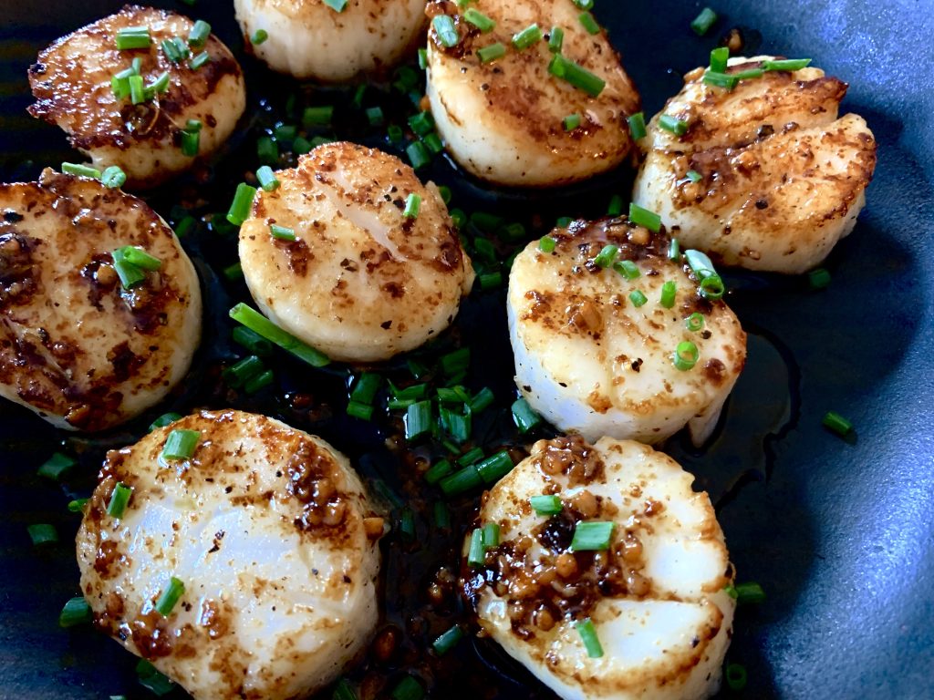 Scallops with Lemon Butter