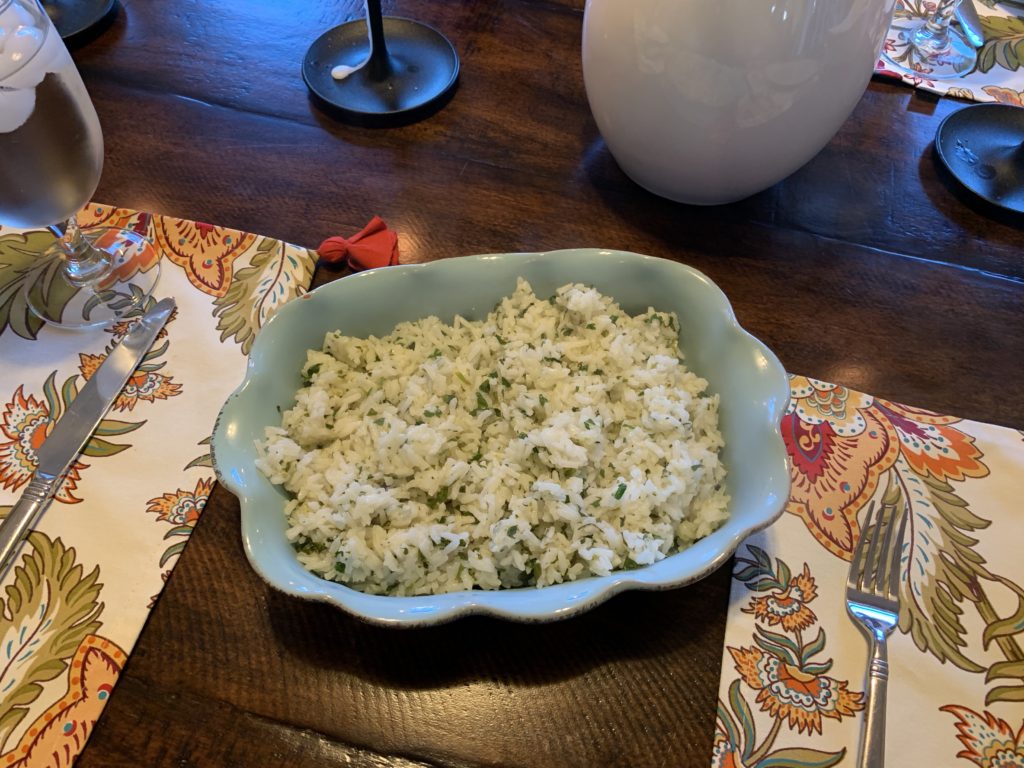 Cilantro Rice