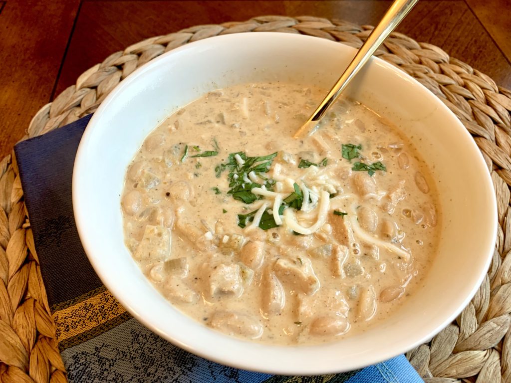 Cream Cheese Chicken Chili