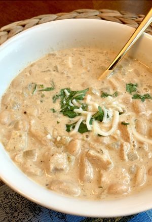 Cream Cheese Chicken Chili