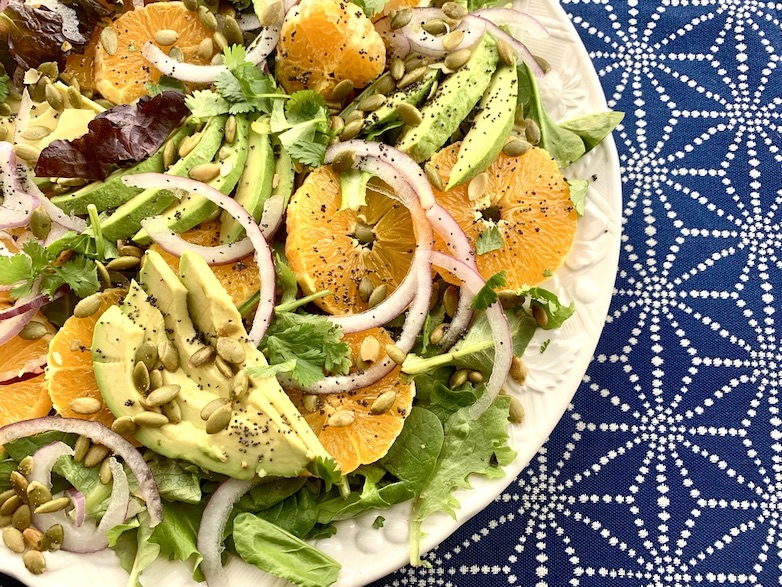 Citrus Salad close up