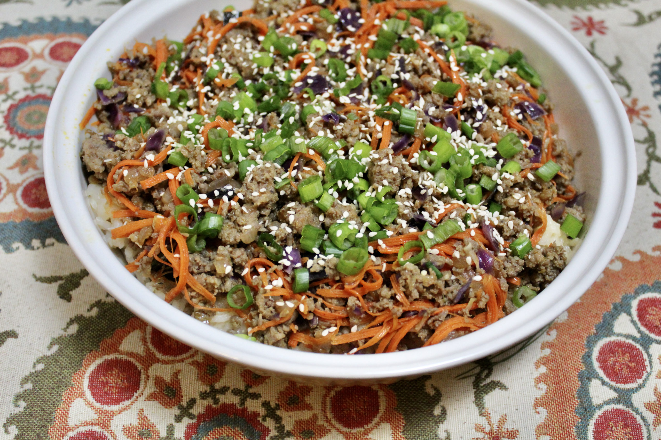 Eggroll in a bowl